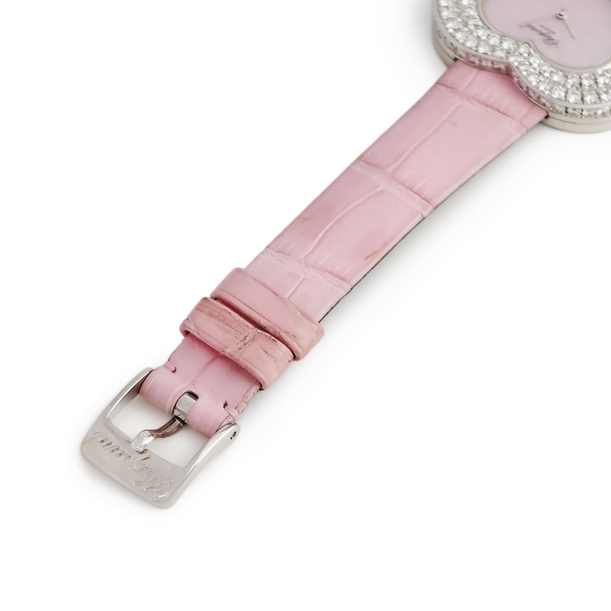 ショパール CHOPARD ハート 12/7417 手巻き レディース K18WG無垢 純正