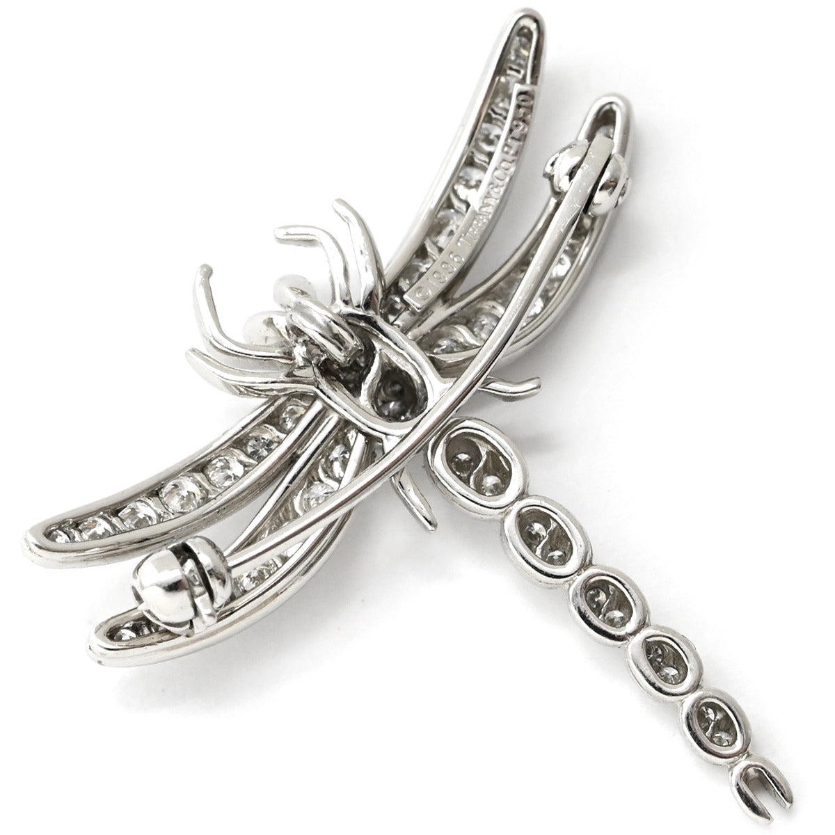 ティファニー Tiffany & Co ドラゴンフライ プラチナシルバー Pt950