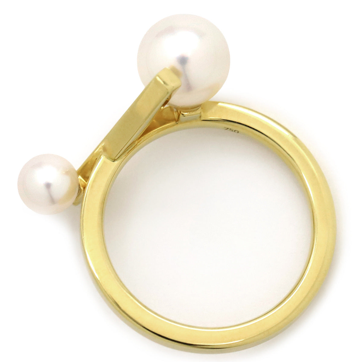 TASAKI TASAKI バランス クロス パールホワイトXイエローゴールド