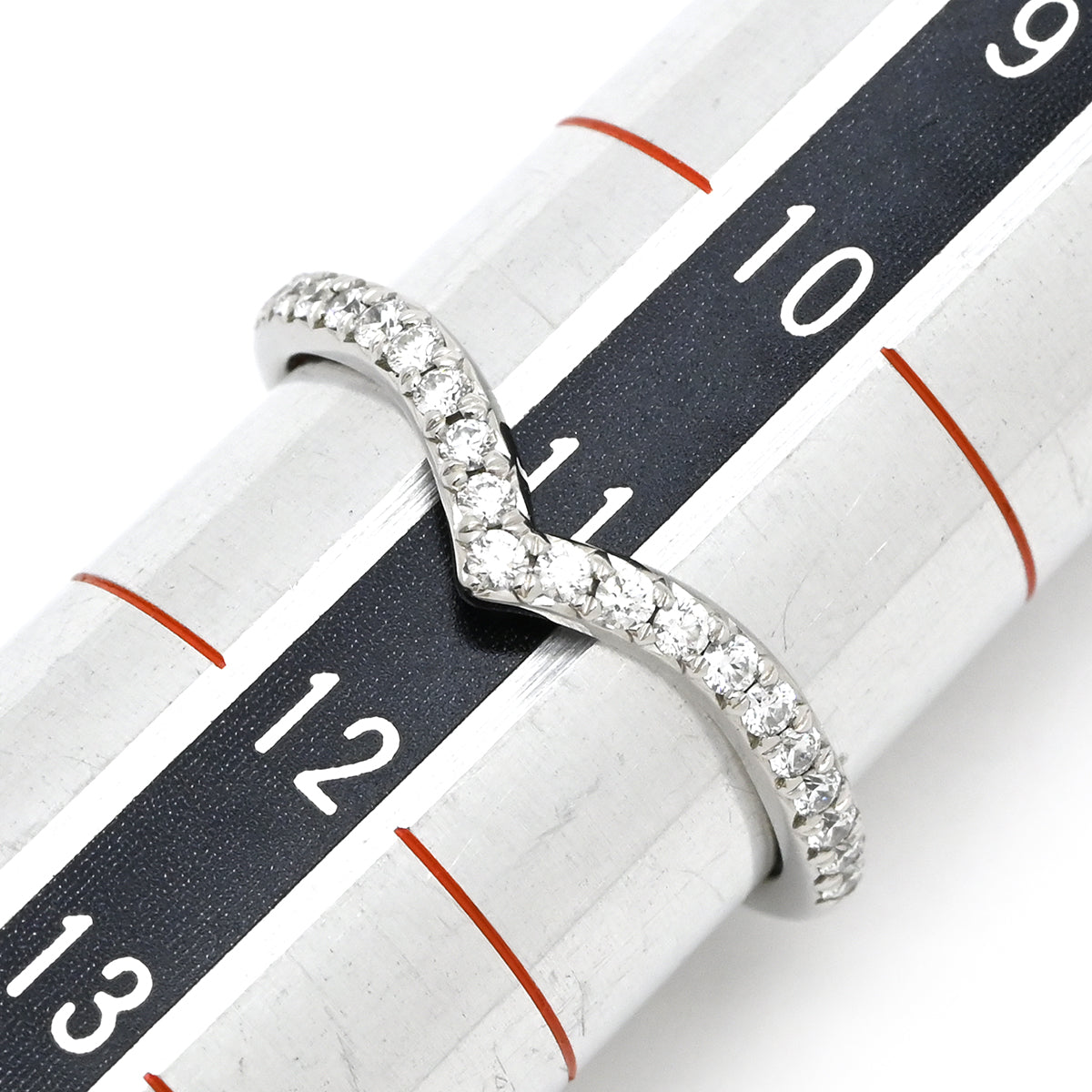 ティファニー Tiffany & Co ソレスト Vリング プラチナシルバー Pt950