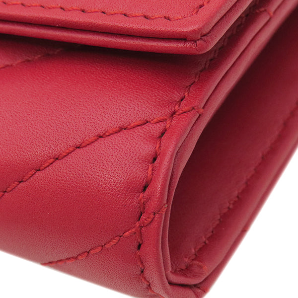 グッチ GUCCI GGマーモント コンチネンタルウォレット 443436 レッド