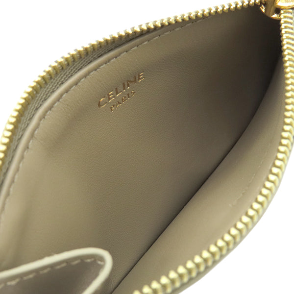 セリーヌ CELINE ジップ付きカードホルダー キュイル トリオンフ