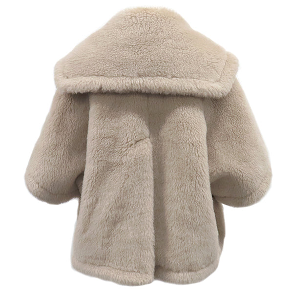 Max Mara テディベア ミトン☆アルパカ/カシミヤ/シルク☆モカ 楽天