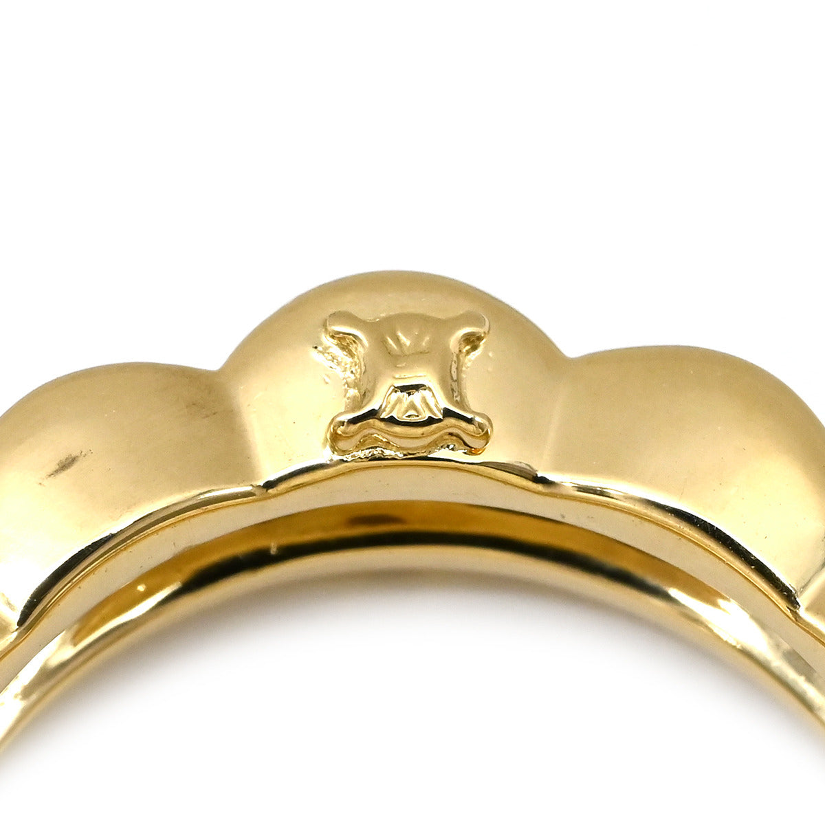 セリーヌ CELINE トリオンフリング イエローゴールド リング 指輪