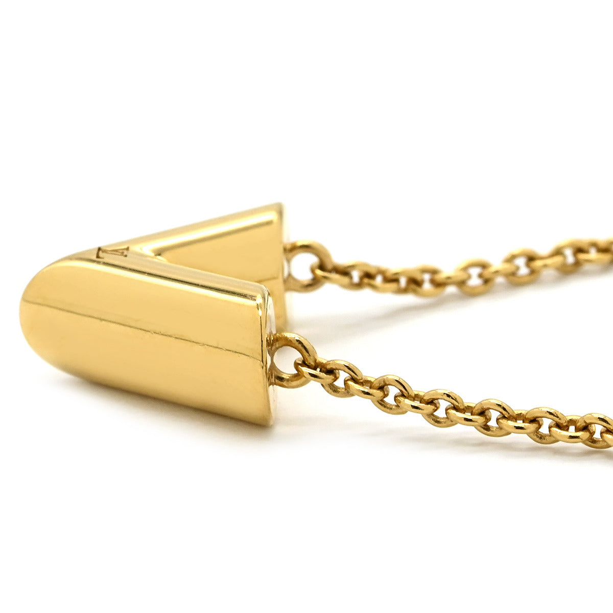 ルイヴィトン LOUIS VUITTON エッセンシャル V M00857 ゴールド GP