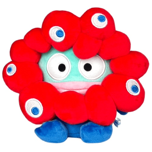 ミャクミャク×ハンギョドン」のLサイズぬいぐるみが3/13(木)より発売中🧸