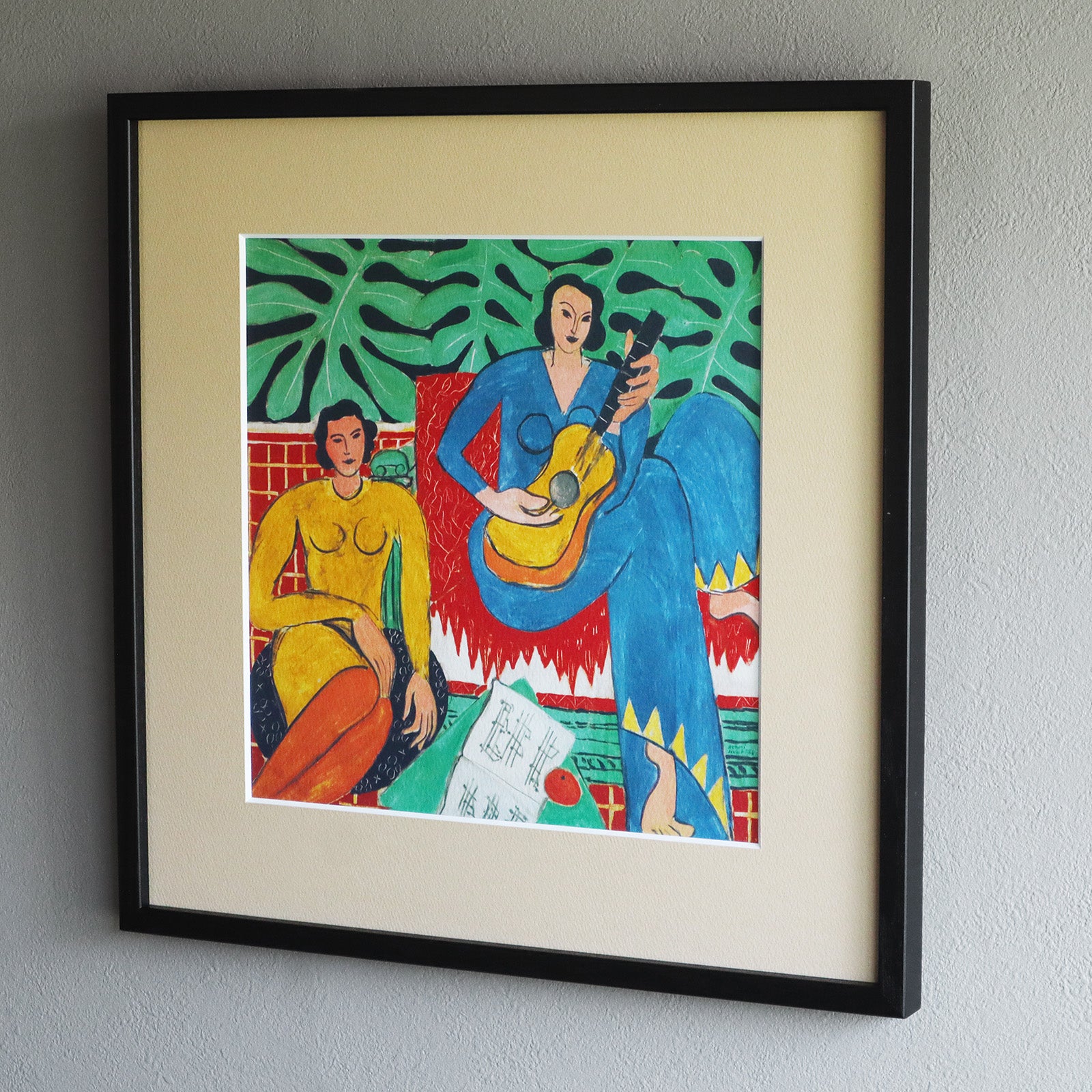 アンリ・マティス 「音楽」アートポスター｜モダンインテリアに合う