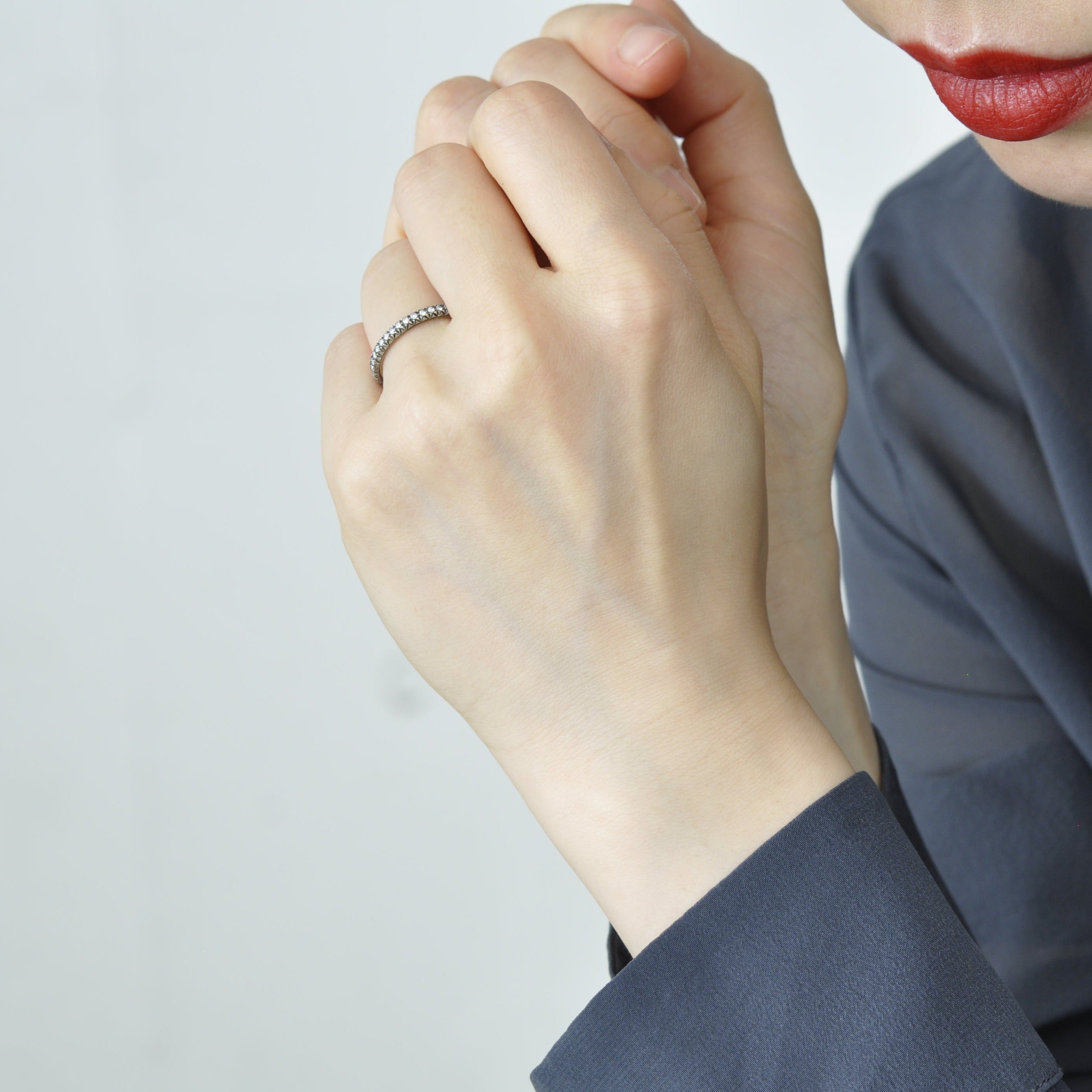 hum ハム HUMETE COMBINATION RING [M-R60S] リング ゴールド プラチナ