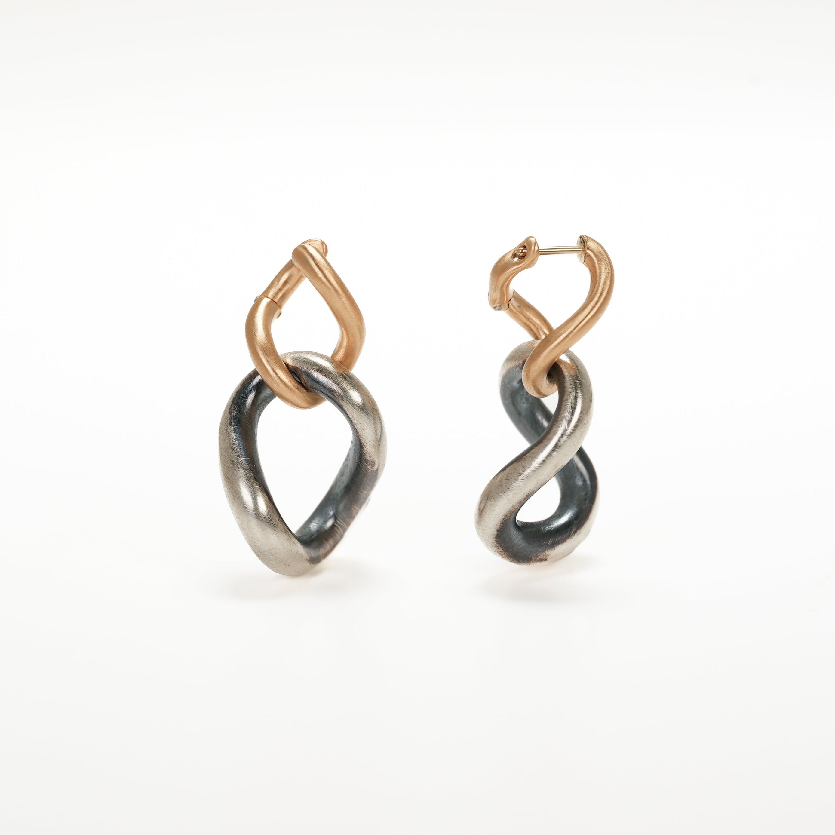 hum ハム HUMETE GRADATION CHAIN PIERCED EARRINGS et-P128 ピアス