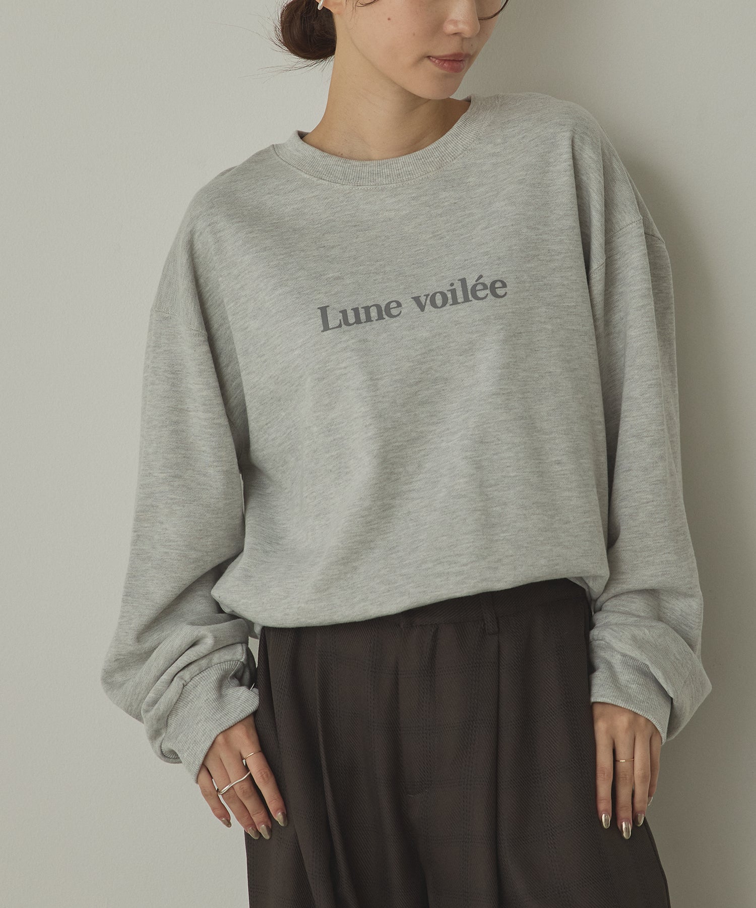 裏毛 ロゴスウェット