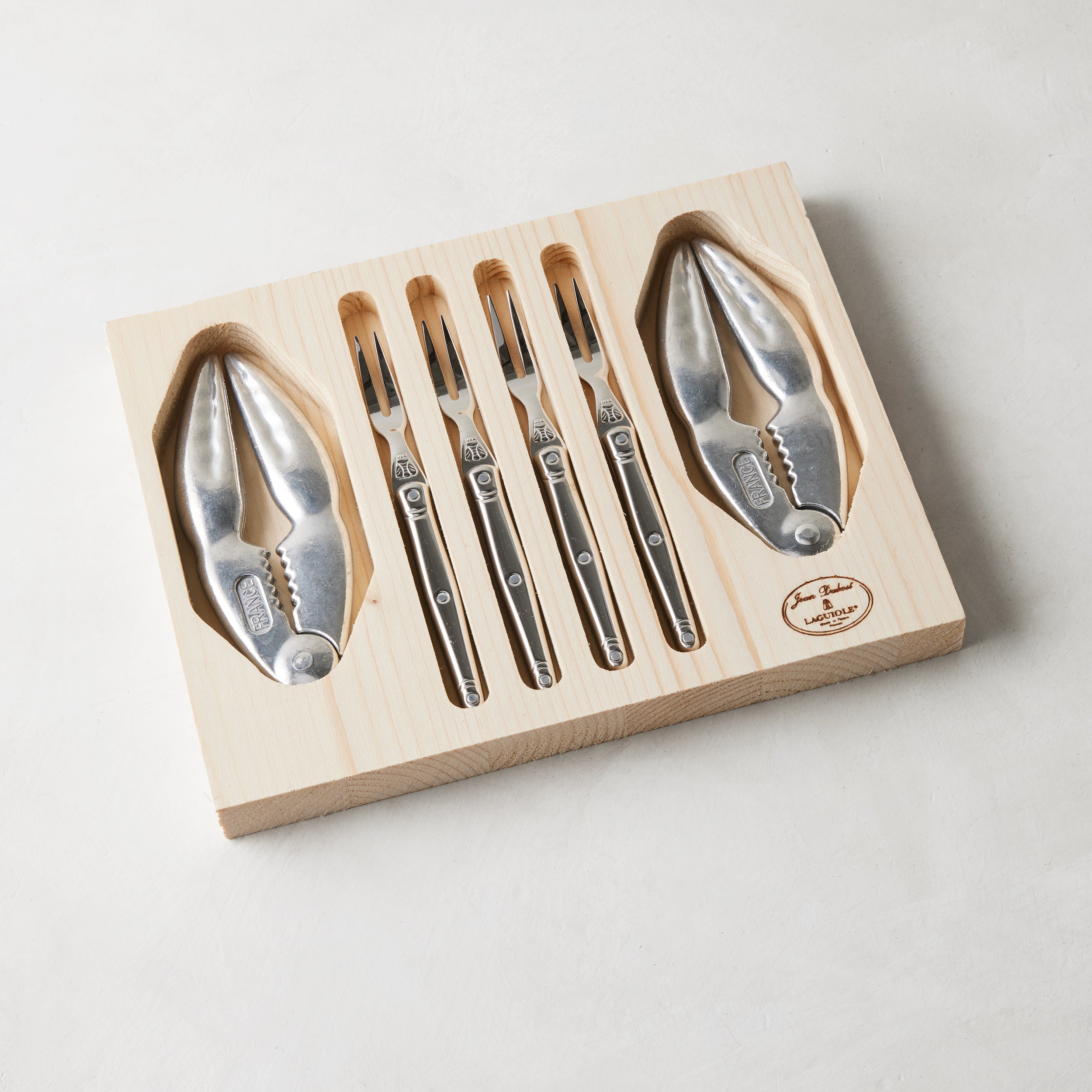 Jean Dubost Laguiole 6-Piece Seafood Set - Hudson Grace