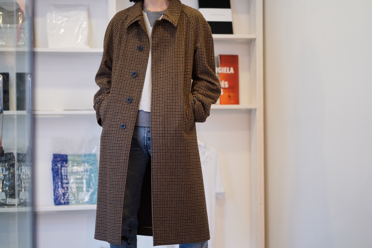 MAISON MARGIELA Houndstooth Coat | HUES 福岡セレクトショップ