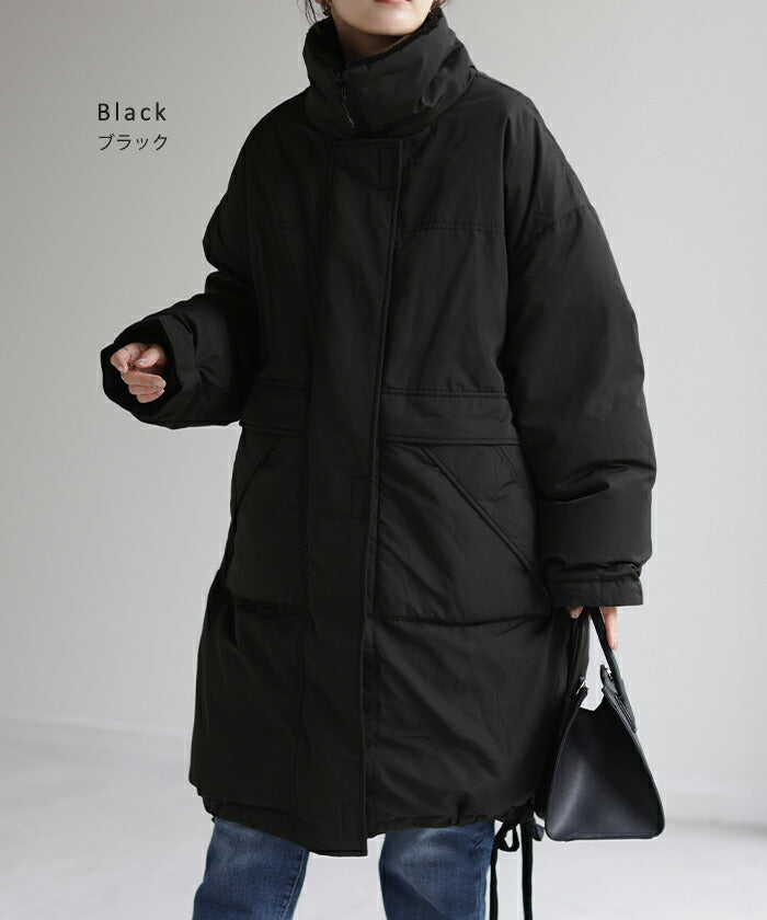 2WAY 『 ダウン 100% 羽毛 』 ロング アウター レディース