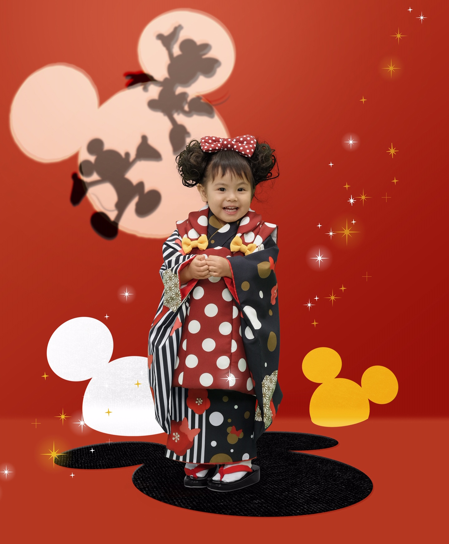 七五三撮影は秋前がおすすめ！ミニーちゃん大好き♡2歳児がスタジオ