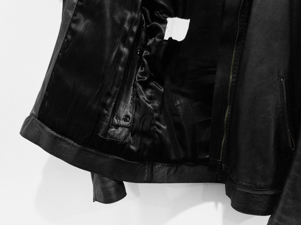 Helmut Lang AW99 Lamb Leather Astro Biker Jacket – HUIBEN