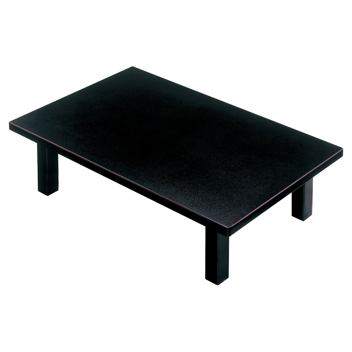 黒乾漆 座卓 折脚 ZT-008｜かねみつ漆器店