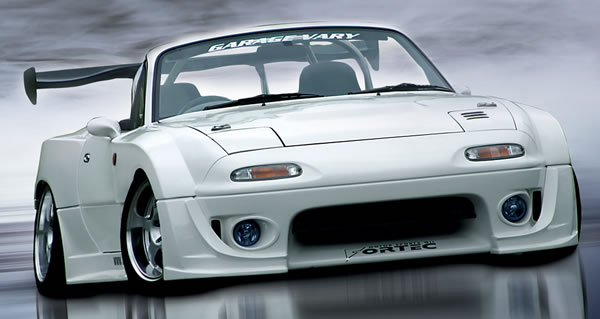 フロントバンパーダクト】GARAGE VARY ロードスター NA