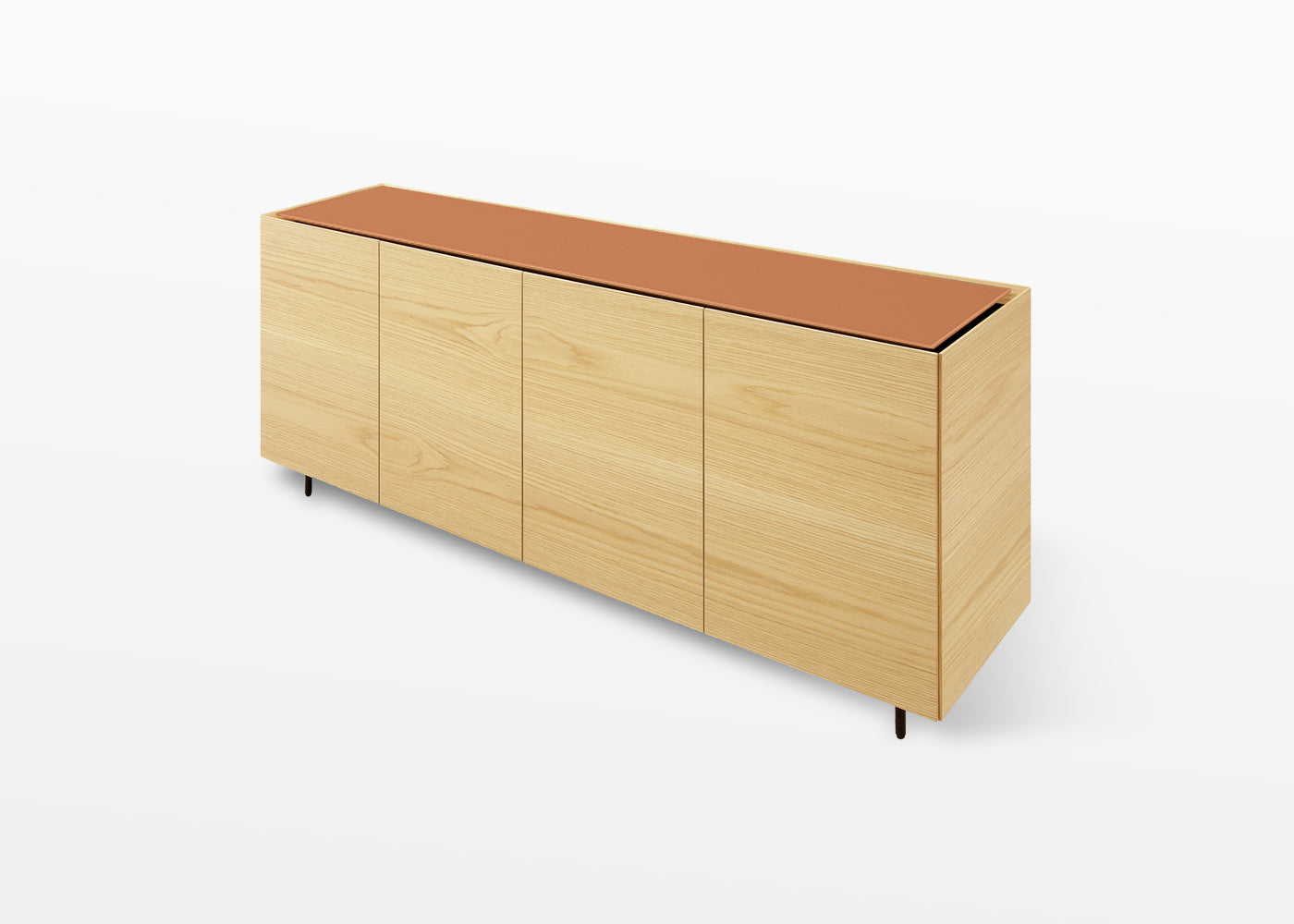 FLOAT SIDE BOARD - copper - | 家具産地大川発の国産家具ブランド