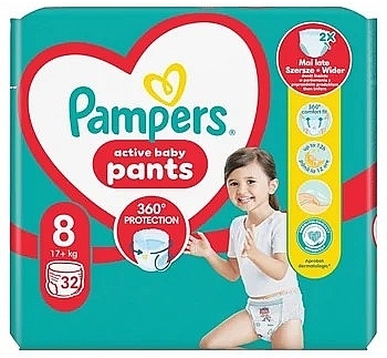 Pampers - おむつパンツ パンツ サイズ 8、17 kg 以上、32 個