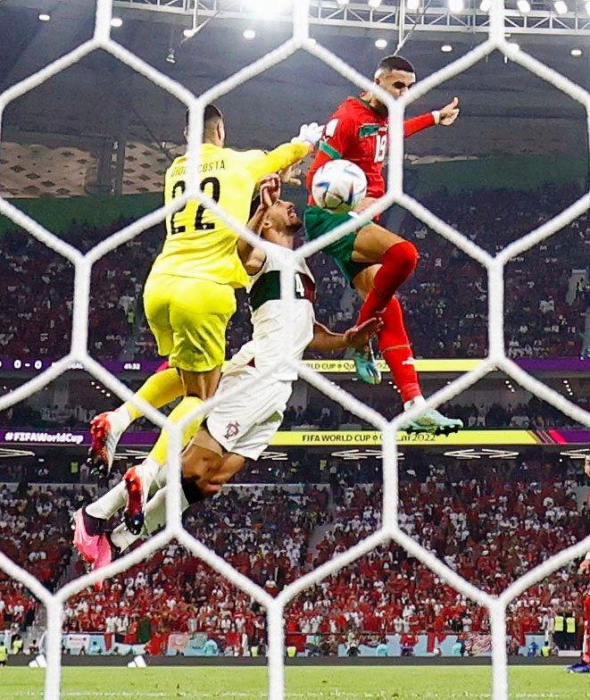 Cロナ涙、モロッコがアフリカ勢の初4強 連覇へフランス英仏対決で初