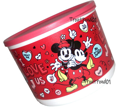 Tupperware Mickey Mouse Minnie Pluto Basic Bright Canisters Disney