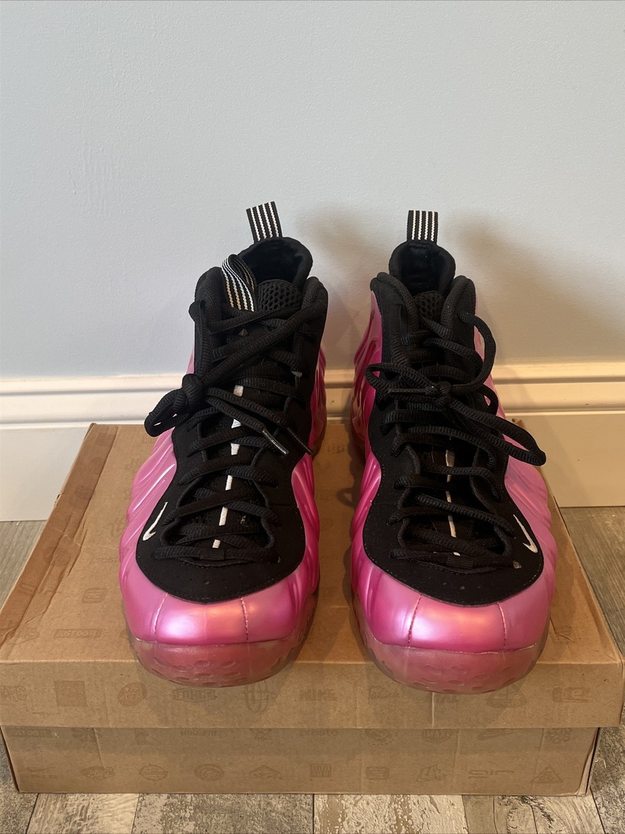 NIKE AIR FOAMPOSITE ONE PRM SZ 11.5 PEARLIZED PINK DS OG PENNY PRO