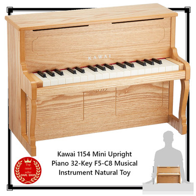 Kawai 1154 Mini Upright Piano 32-Key F5-C8 Musical Instrument