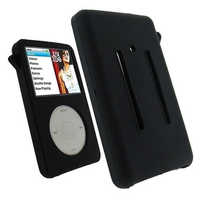 Black Silicone Case for Apple iPod Classic 5th / 6th / 7th Thin | eBay