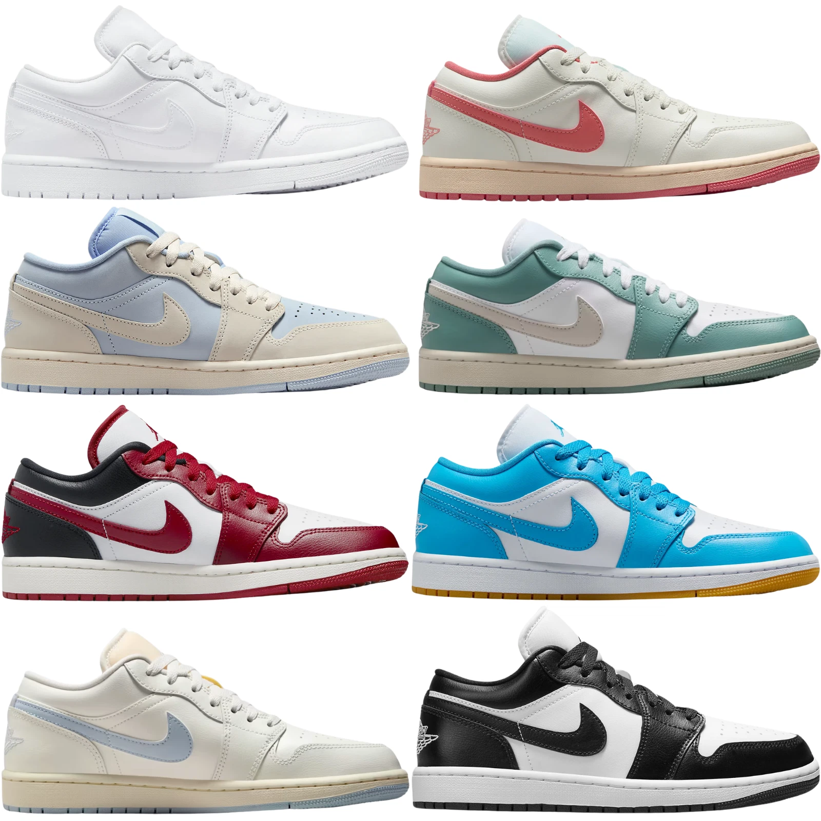 Nike Air Jordan 1 Low Retro OG Women Sneaker Shoe US Size 6-11 New