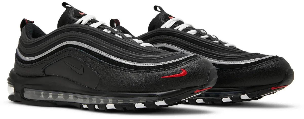 Nike Air Max 97 Black Sport Red for Sale | Authenticity Guaranteed