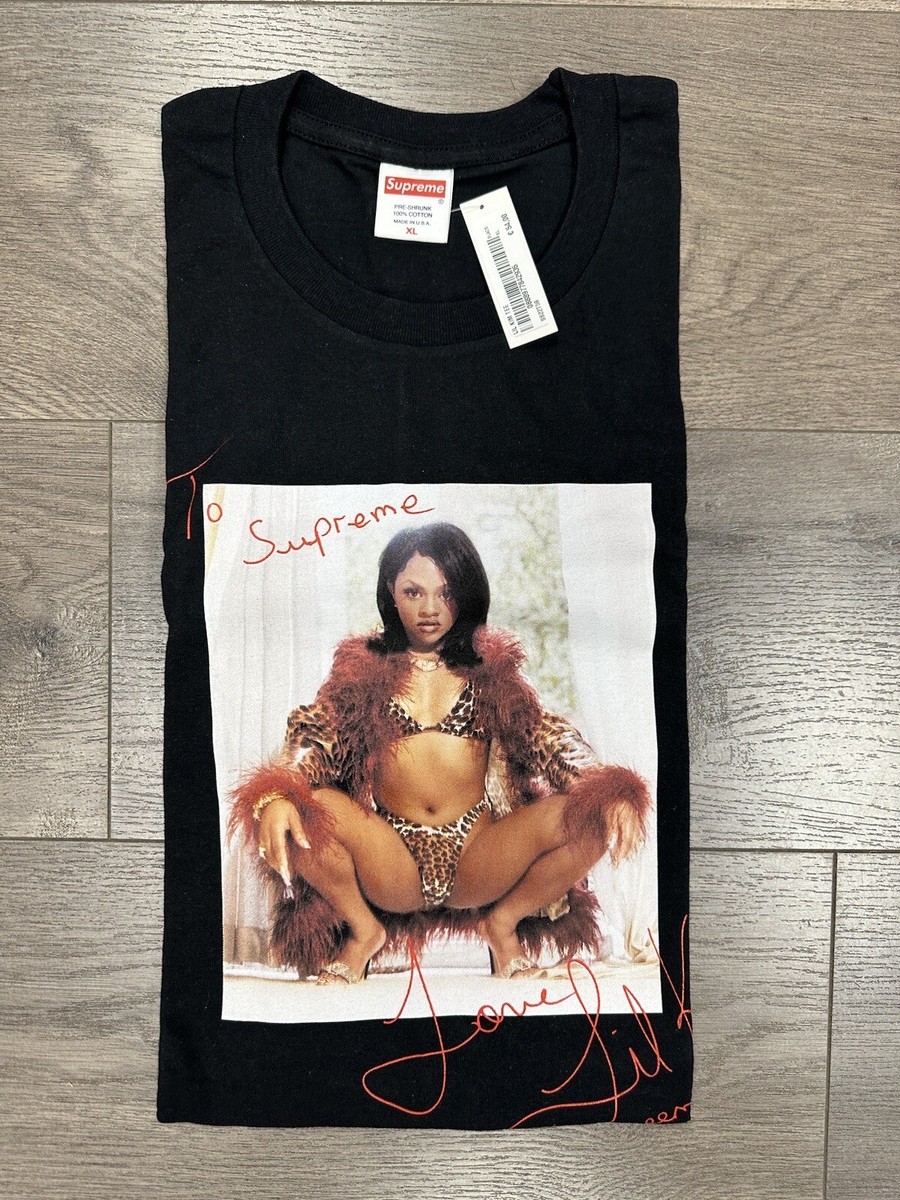 Supreme X Lil Kim T Shirt White 2XL SS22 Skate Skateboarding NYC