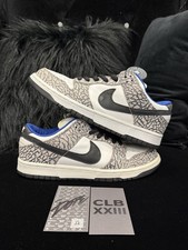 Preços baixos em Nike Supreme x Dunk Pro SB Low White Cement | eBay