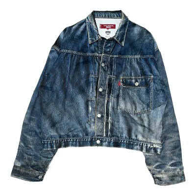Junya Watanabe Levi's Type 1 Illusion Denim Jacket Mens Size XL | eBay