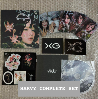 XG AWE HARVY solo Jacket CD + Photo card Complete set | eBay