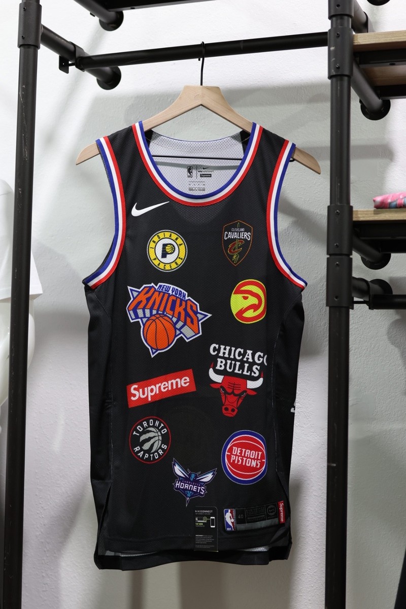Supreme Nike/NBA Teams Authentic Jersey (Size:S,M,L) | eBay