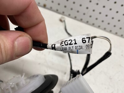 07-09 Mazda CX-7 Passenger Front Door Wiring Harness OEM EG21