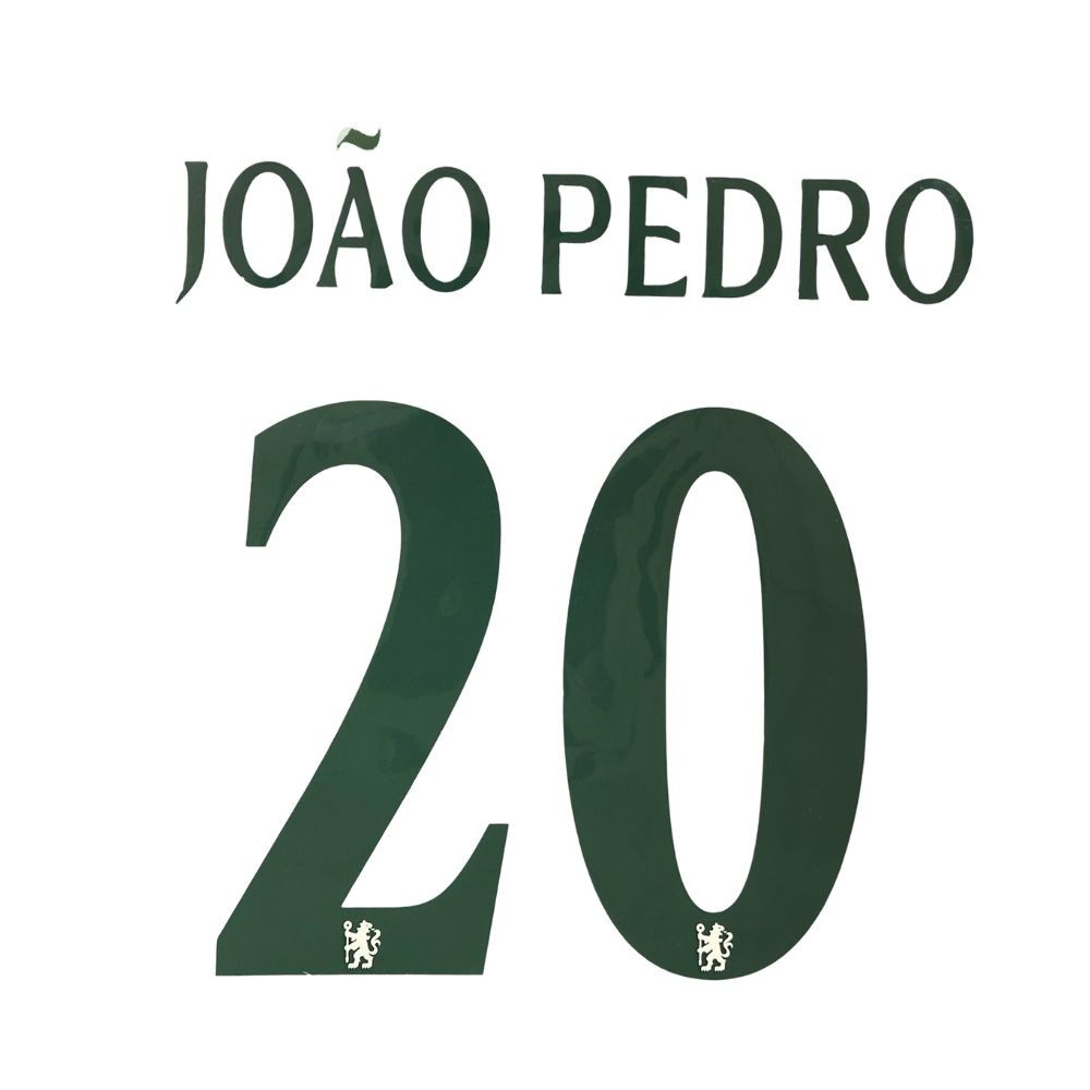 OFFICIAL JOAO PEDRO #20 Chelsea FC Away 2025-26 Cup UCL Print | eBay