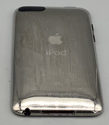 iPod Touch 8GB Model #A1288 2nd Generation-Chrome Back | eBay