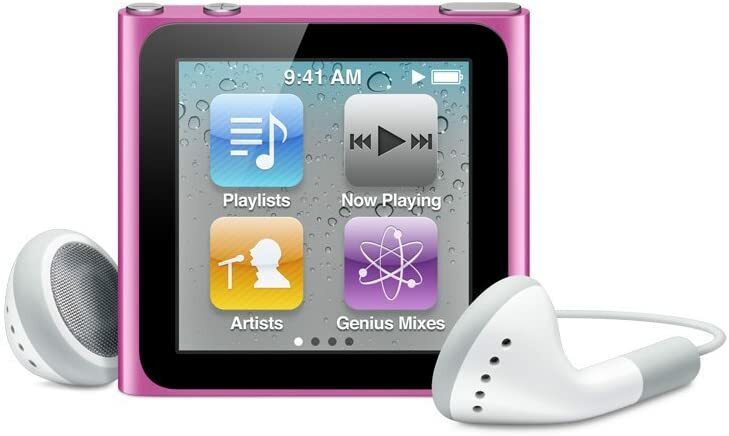 Apple iPod Nano 6th Generation 8GB, 16GB - All Colors with FREE