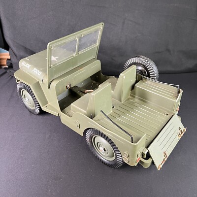 GI.joe コンバットジープ 1970年代 サイズ 1/6 人形2体付き GI.joe