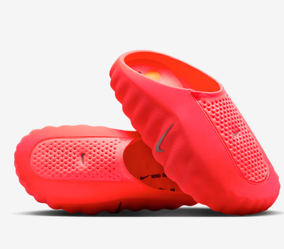 Nike Mind 001 Mules HQ4309-600 Solar Red Hyper Crimson Women's