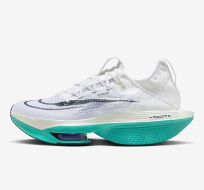 Nike Air Zoom AlphaFly NEXT% 2 White Clear Jade DN3555-100 | eBay