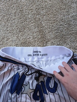 Vintage Orlando Magic Just Don Shorts Hardwood Classics Large