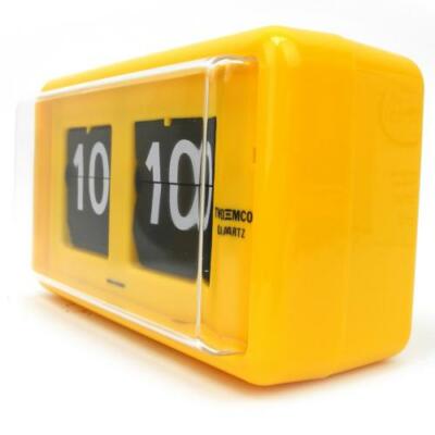 TWEMCO Rectangular Style Retro Bedroom Desktop Flip Clock QT30