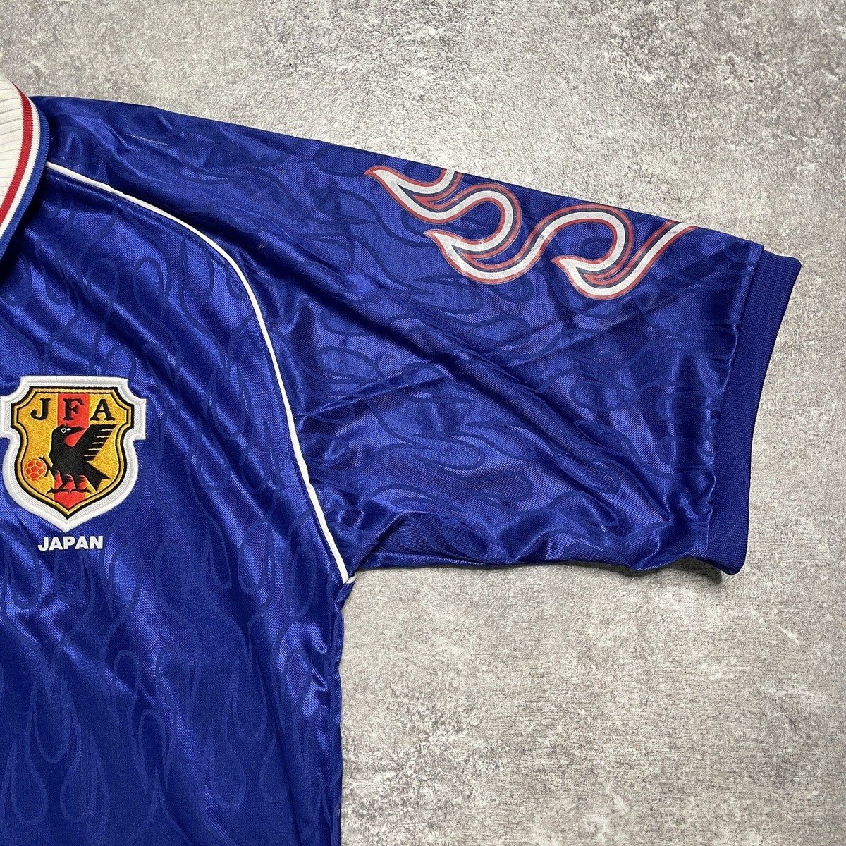 1998 Japan asics Home jersey France World Cup Made In England