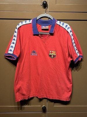 Kappa FC Barcelona 1993 1994 Training Practice Shirt Jersey Kit