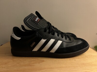 RARE🔥 Sz 12 - adidas Samba Classic OG 2020 Black White Gum Men's