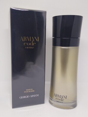 Armani Code Absolu Parfum 6.7o.z-200mL Pour Homme Giorgio Armani