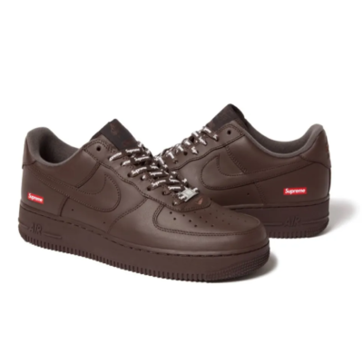 Nike x Supreme Air Force 1 Low 'Baroque Brown' (CU9225-200) | eBay