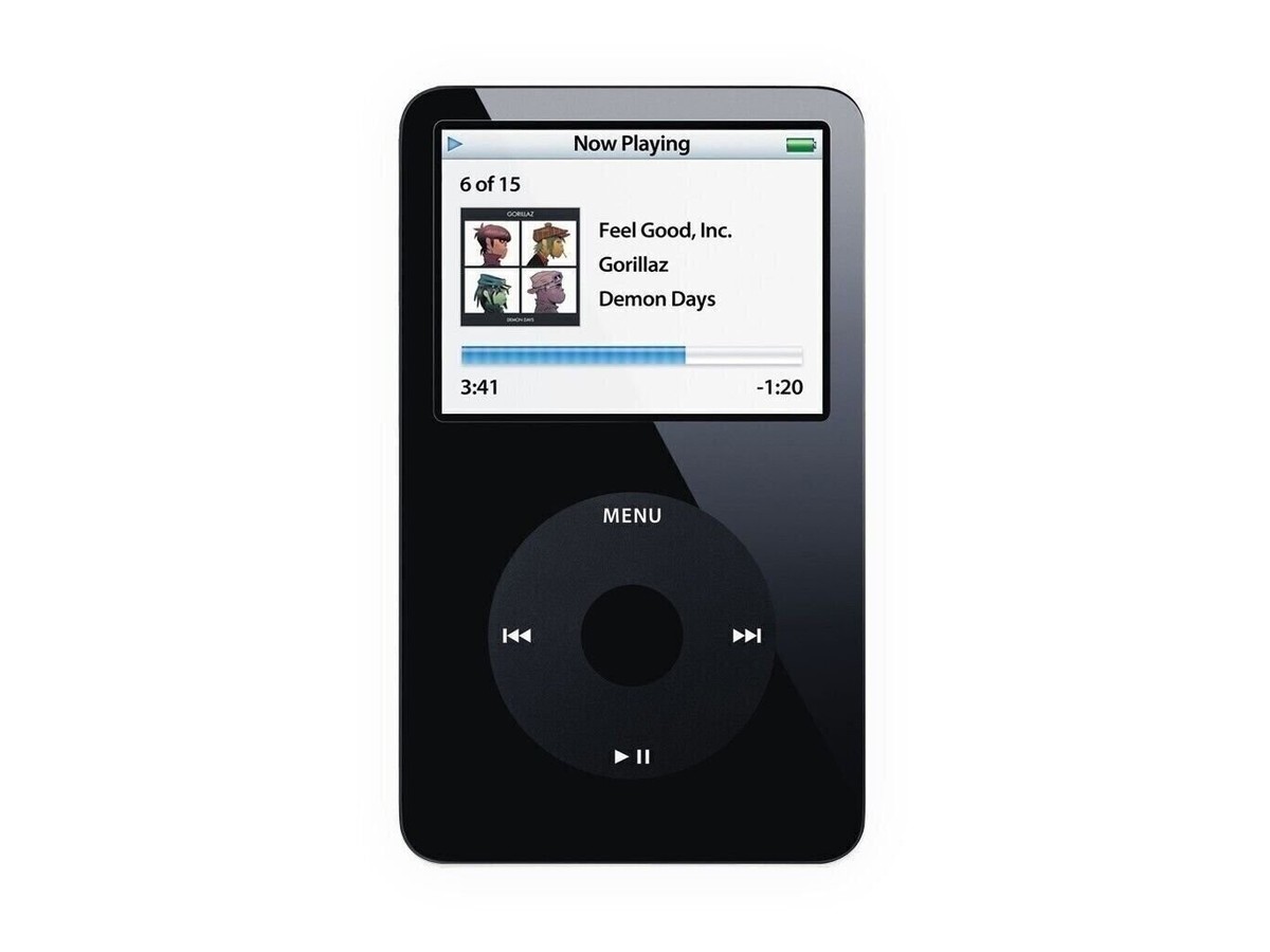 Apple iPod 5th Generation 30GB MP3 Player Black (MA446FB/A